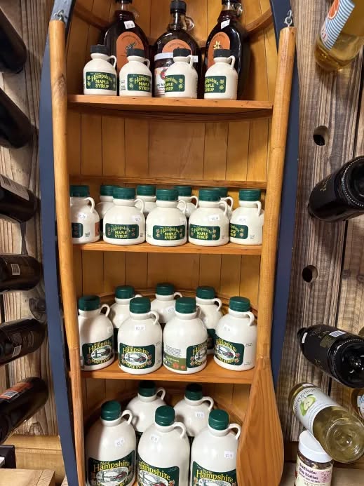 Local New Hampshire maple syrup